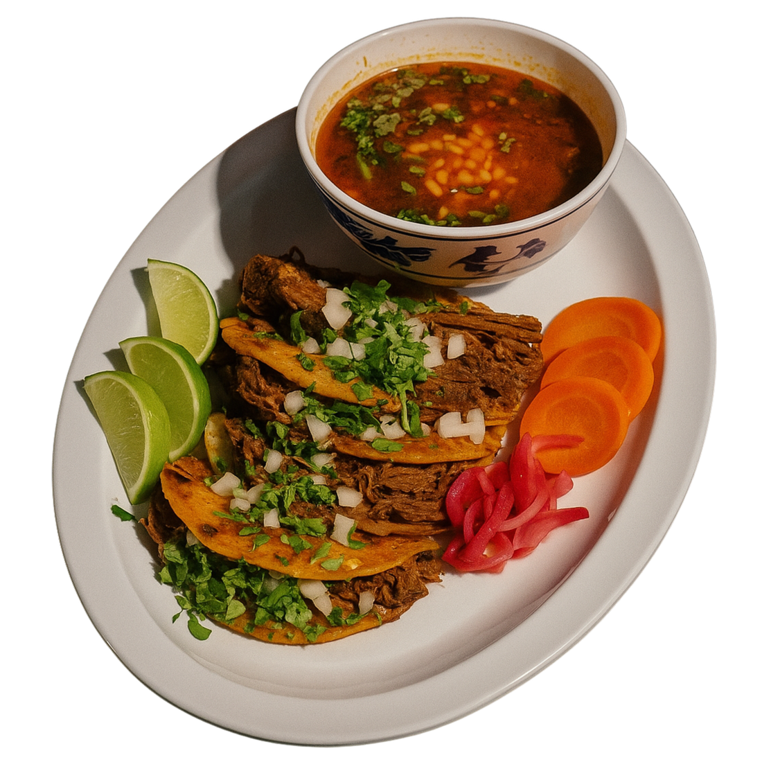 Rudy's Quesabirria plate