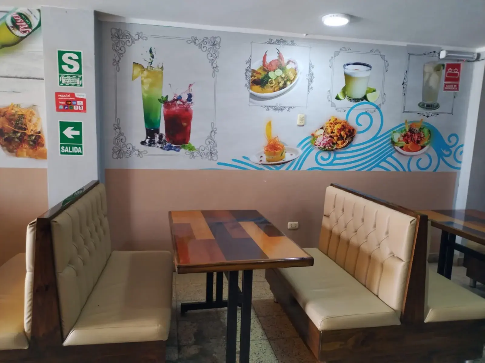 Foto del local del restaurante Rudy's por dentro.