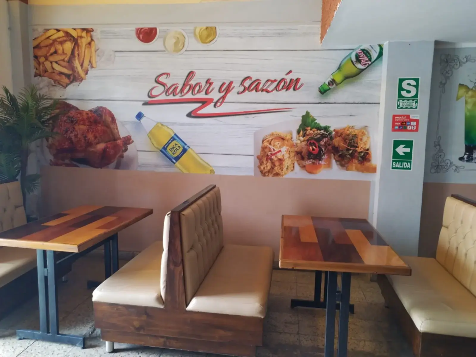 Foto del local del restaurante Rudy's por dentro.